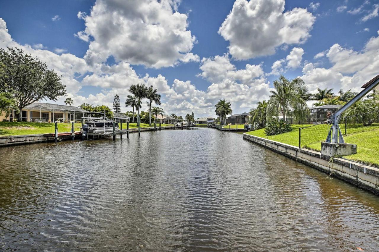 Canal-Front Oasis With Dock And Kayaks In Cape Coral! 외부 사진
