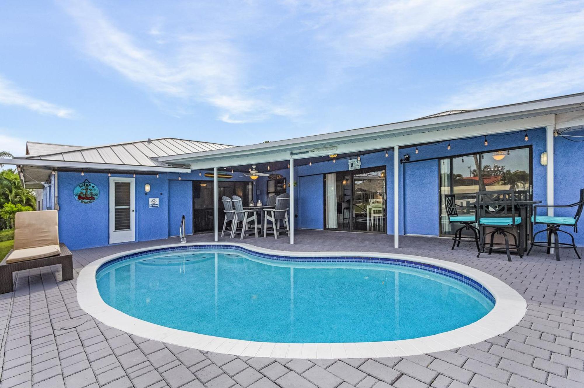 Canal-Front Oasis With Dock And Kayaks In Cape Coral! 외부 사진